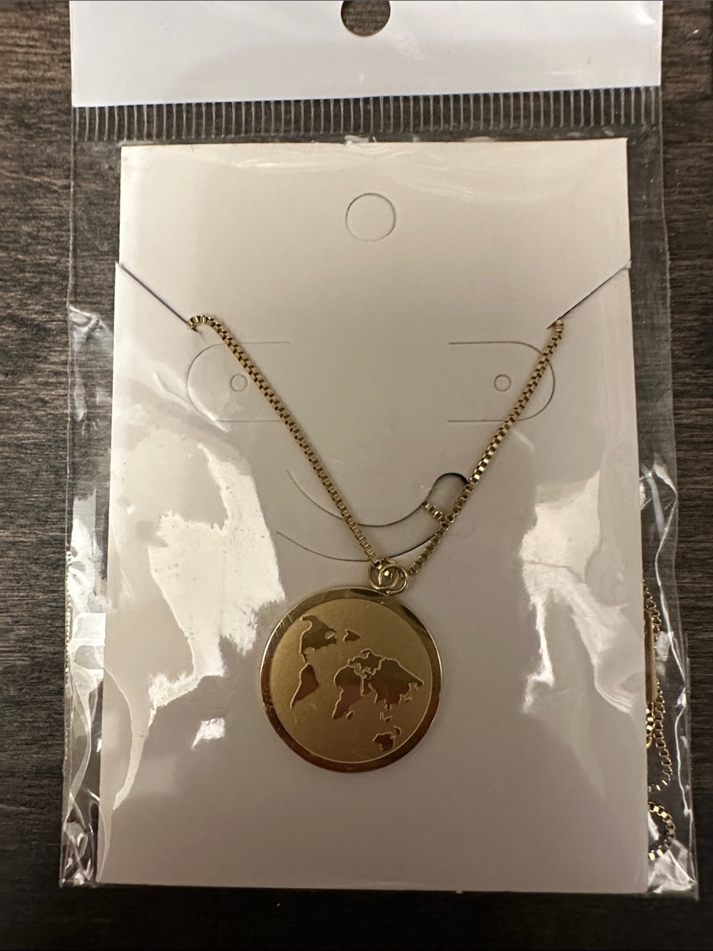 Global Citizen Necklace, gold